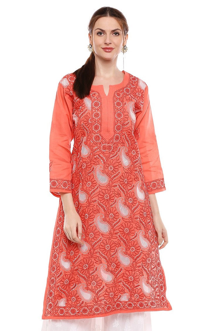 chikankari kurti under 400