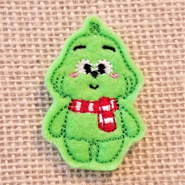 Grinch Applique Etsy