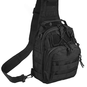 Tactical 1000D Sling Bag Pack Military Rover Shoulder Molle Messenger Backpack 