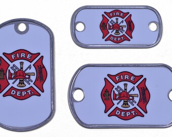 Fire Fighter - Dog Tag