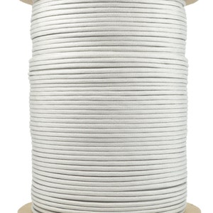 Silver Grey - 1000 Foot Spool - 550 Paracord for Paracord Crafts - Made in the United States