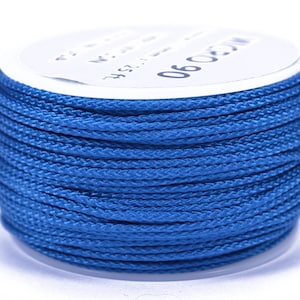 Caribbean Blue - Micro Cord 1.18mm 125 or 1000 Foot Spool - Made In USA
