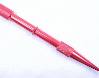 Red Tightening Tool / Marlin Spike for Paracord or Leather Work
