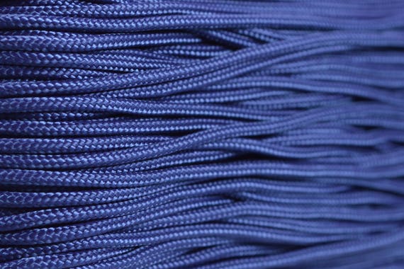 95 Cord FS Navy Blue Type 1 Paracord 100 Feet on Plastic Winder 1/16 Thick  Bored Paracord Brand 