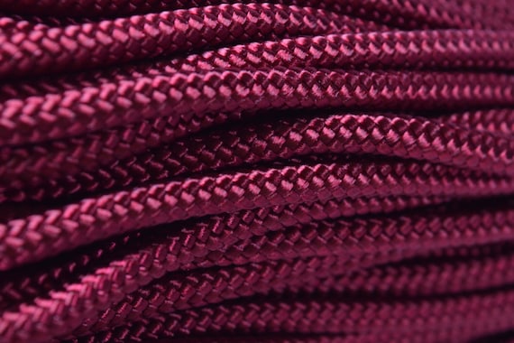 Burgundy 100 Feet 425 Paracord for Paracord Crafts Made in the United  States 