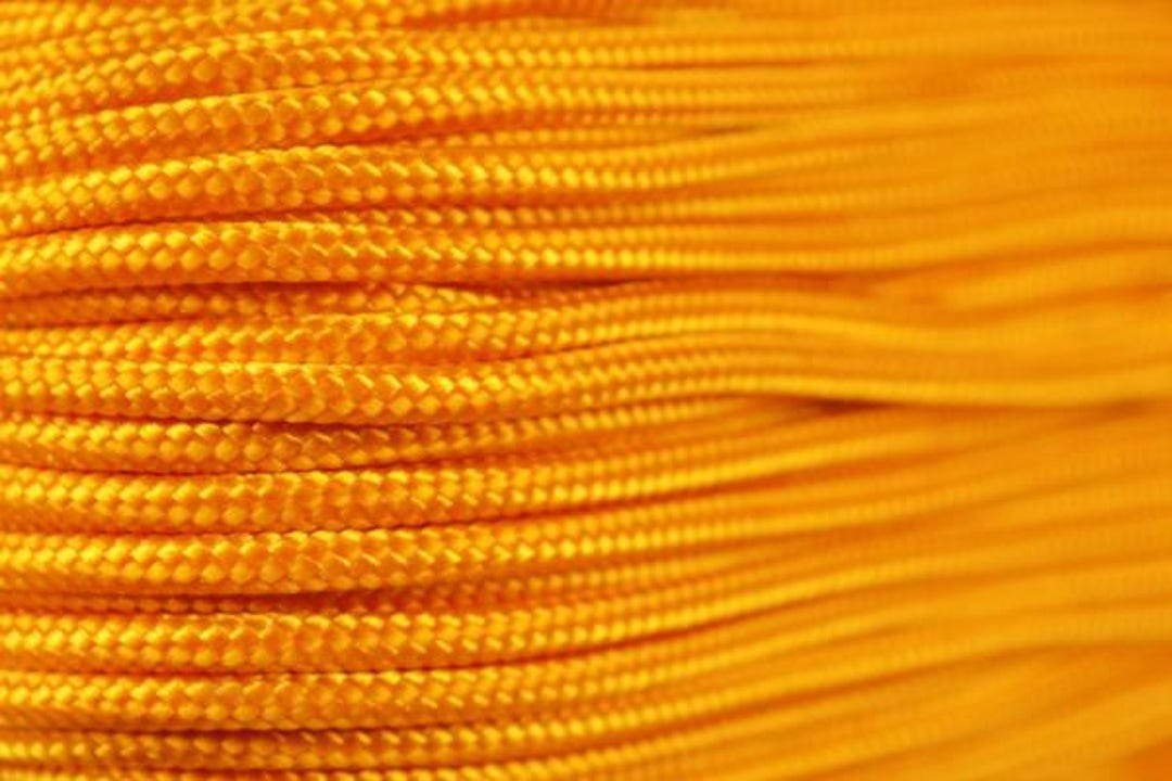 95 Cord Tan Type 1 Paracord 100 Feet on Plastic Winder 1/16 Thick Bored  Paracord Brand 