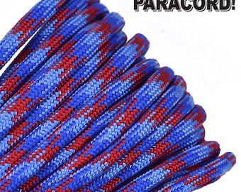 Baby Jack - 100Ft / 50Ft / 25Ft Feet Of 550 Cord Type III 7 Strand 550 Paracord for Paracord Crafts - Made in the United States