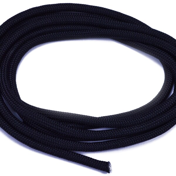 Black 750 Cord 11 Strand Type IV Paracord - 100 Feet