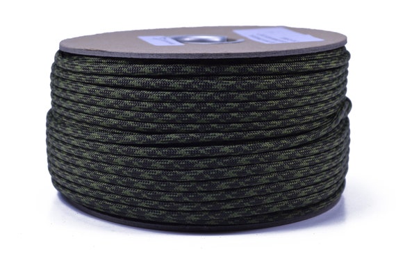 Olive Drab and Moss Camo 550 Paracord Type III