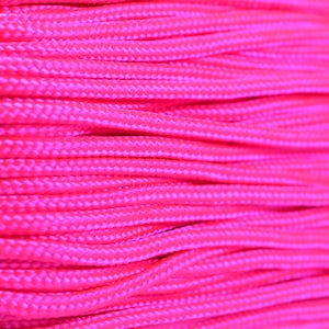95 Cord - Neon Pink - Type 1 Paracord - 100 Feet on Plastic Winder - 1/16&quot; Thick - Bored Paracord Brand
