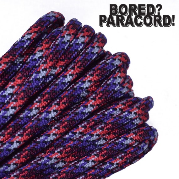 Apocalypse - 25 Feet / 50 Feet / 100 Feet Of 550 Cord Type III 7 Strand 550 Paracord for Paracord Crafts - Made in the United States