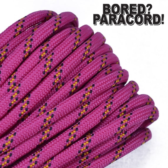 Dahlia 100 Feet / 50 Feet / 25 Feet 550 Paracord for Paracord Crafts Made  in the United States 