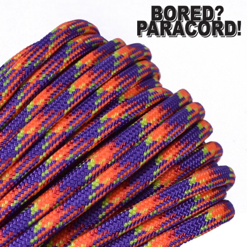 100 Feet Made in the United States 550 Paracord for Paracord Crafts Carnival