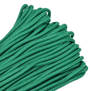 Kelly Green 275 Cord 5 Strand Paracord - 100 Feet