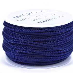Acid Midnight Blue - Micro Cord 125 or 1000 Foot Spool - Made In USA