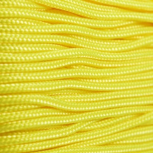 95 Cord - Neon Yellow - Type 1 Paracord - 100 Feet on Plastic Winder - 1/16&quot; Thick - Bored Paracord Brand