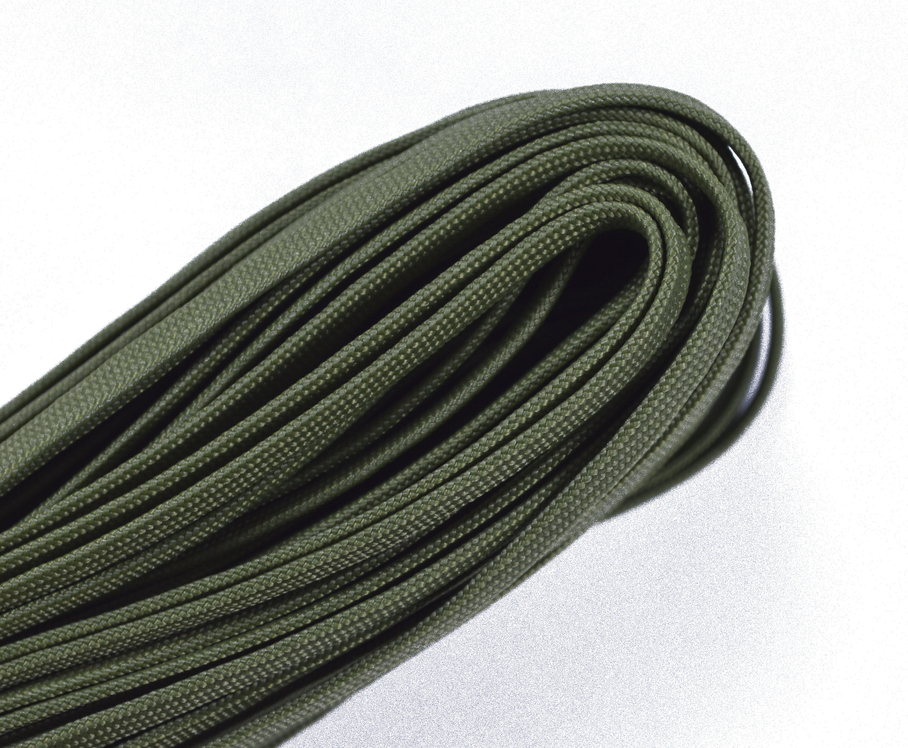 Moss Green Coreless/gutted 550 Paracord Flat Hollow Cord Whip Makers  Computer Cable Sleeve 100 Feet -  New Zealand