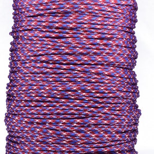 Rebel Camo - 1000 Foot Spool - 550 Paracord for Paracord Crafts - Made in the United States