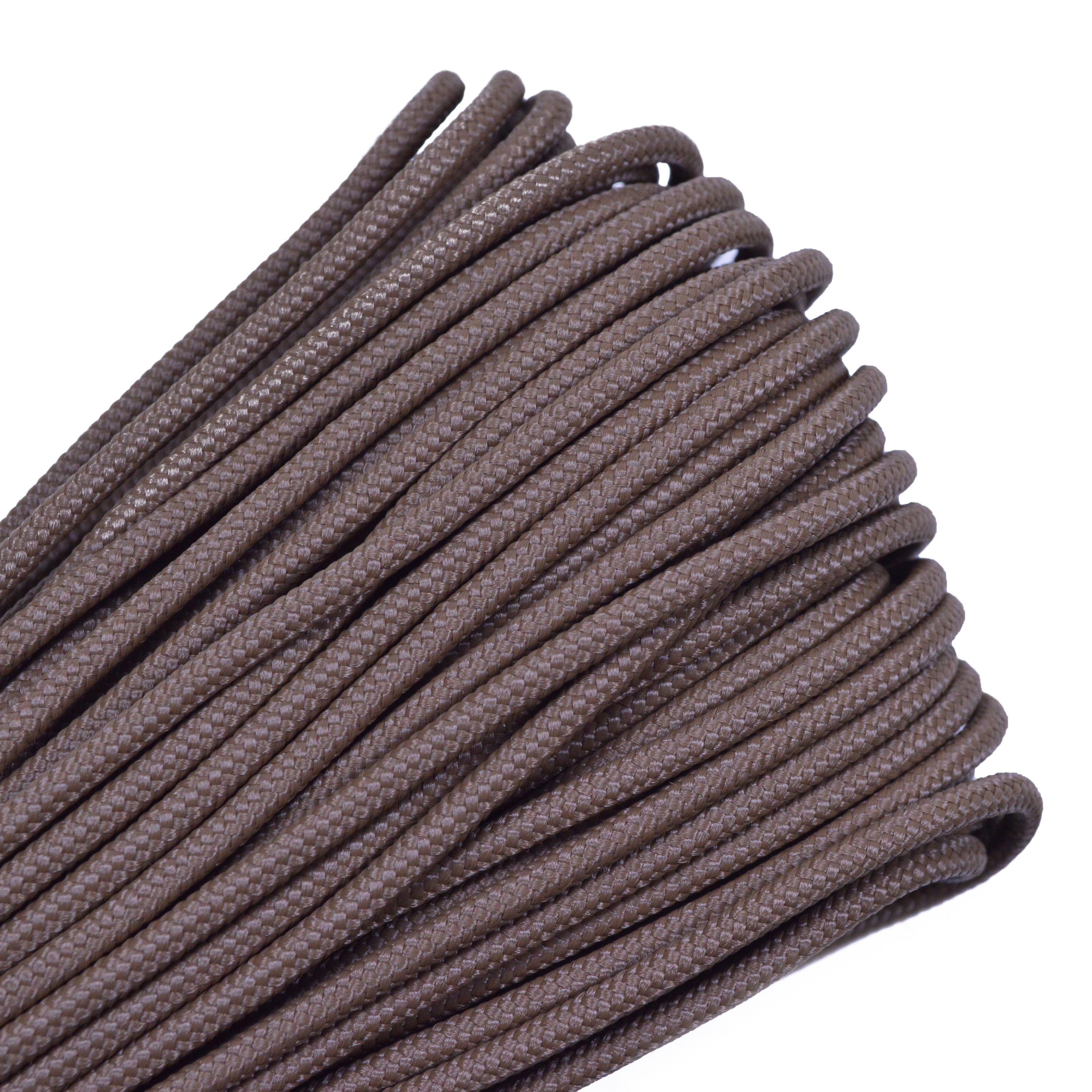 Coyote Brown 275 Cord 5 Strand Paracord - 100 Feet