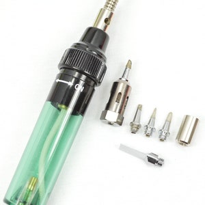 High-Precision Soldering Iron Torch: Adjustable Flame, Butane-Powered, Jewelry, Electronics, DIY Crafts, Artistic Creations, Soldering Kit