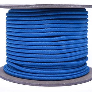 Caribbean Blue 1/8&quot; Shock Cord