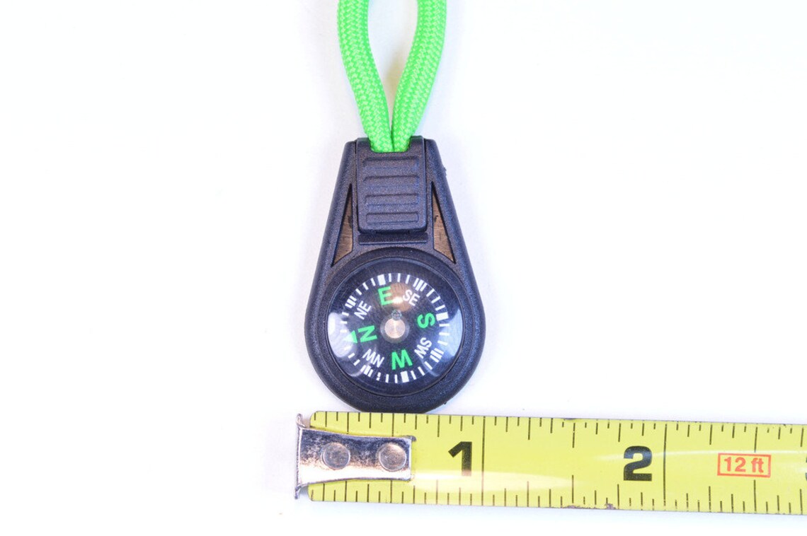 Compass Zipper Pull Etsy
