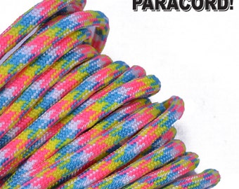 Birthday Cake - 100 Feet / 50 Feet / 25 Feet - 550 Paracord for Paracord Crafts - Made in the United States