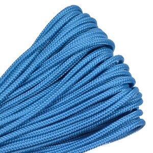Neon Türkis 325 Kordel 3 Strang Paracord - 100 Füße