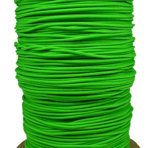 Neon Green 275 Cord 5 Strand Paracord - 1000 Foot Spool