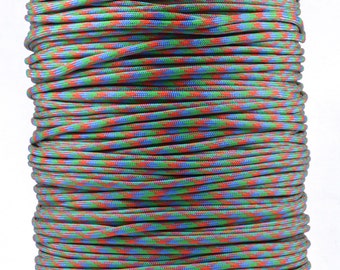 Sherbert - 1000 Foot Spool - 550 Paracord for Paracord Crafts - Made in the United States