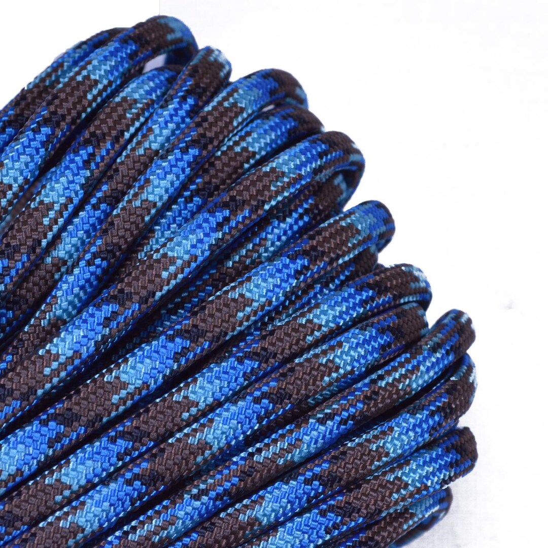 Aircord Rope Rope Abyss - 100 FT - 550 Paracord Rope 7 Strand Parachute Cord - Etsy