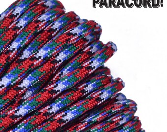 Afghan Vet - 100 Ft / 50 Ft / 25 Ft Of 550 Cord Type III 7 Strand 550 Paracord for Paracord Crafts - Made in the United States