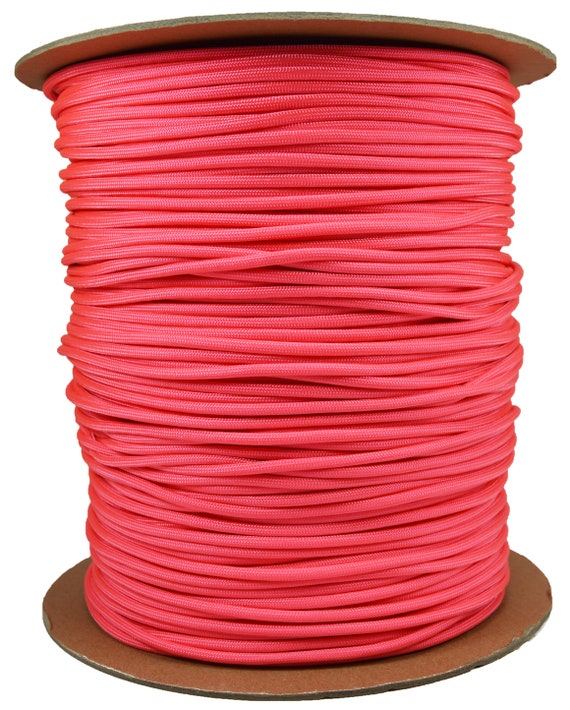 Buy Think Pink 750 Cord 11 Strand Type IV Paracord 1000 Foot Spool