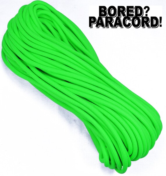 Emerald Green Paramax Paracord for Paracord Crafts 100 Feet Made in the  United States 