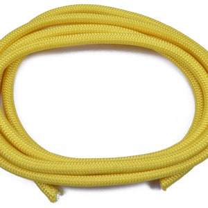 Mustard Yellow 750 Cord 11 Strand Type IV Paracord - 100 Feet