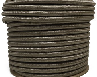 Tan 1/4" Shock Cord - 100 Foot Spool