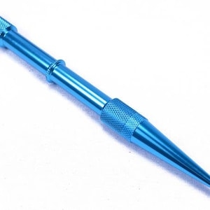 Blue Tightening Tool / Marlin Spike for Paracord or Leather Work