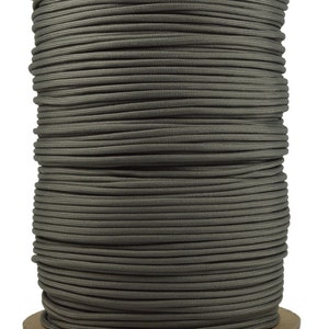 Foliage Green - 1000 Foot Spool - 550 Paracord for Paracord Crafts - Made in the United States