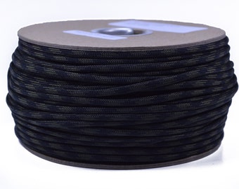 Camo Dark Camo - 250 Foot Spool - 550 Type III 7 Strand Commercial Paracord for Paracord Crafts - Made in the United States