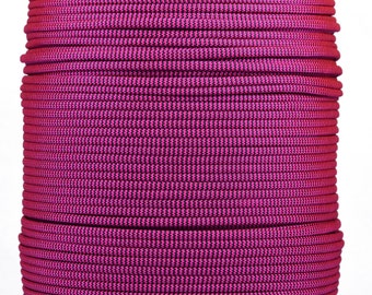 Pink Flamingo - 1000 Foot Spool - 550 Paracord for Paracord Crafts - Made in the United States