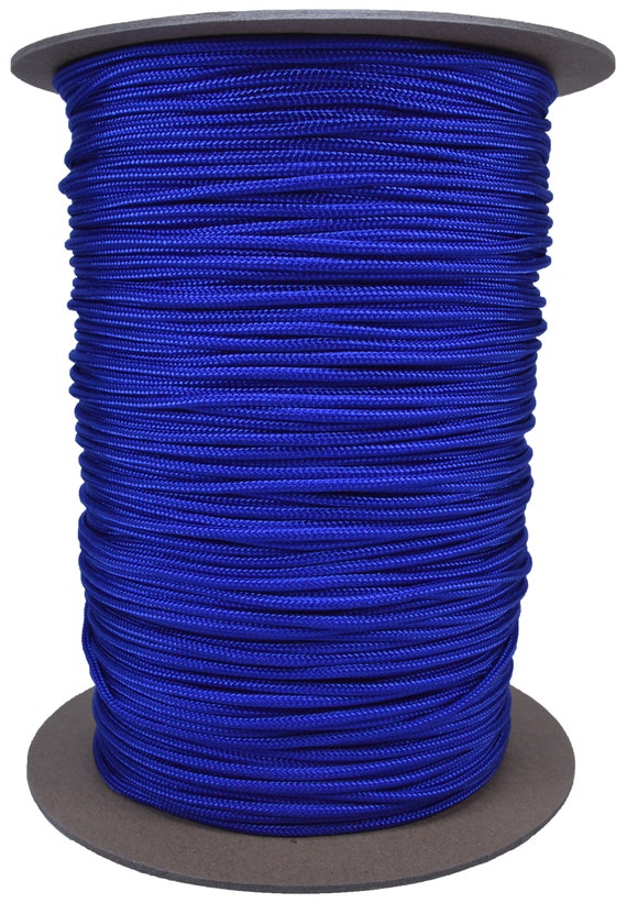 Electric Blue 325 Cord 3 Strand Paracord 1000 Foot Spool -  Canada
