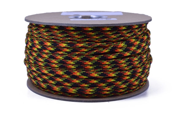 100 Fuß (30m) Paracord 550 Typ III – 7-Strang-Kern, 4mm Durchmesser, Für Survival & Outdoor