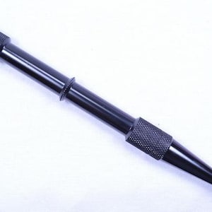Schwarzes Raffungswerkzeug / Marlin Spike für Paracord- oder Lederarbeiten