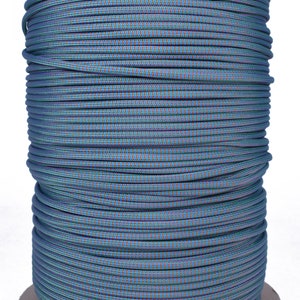 Fiesta - 1000 Foot Spool - 550 Paracord for Paracord Crafts - Made in the United States