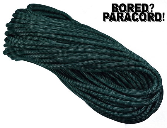 Emerald Green Paramax Paracord for Paracord Crafts 100 Feet Made