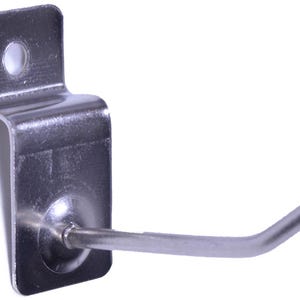 Silberne Lamellenwandhaken - 2-Zoll-Lammenwandhaken