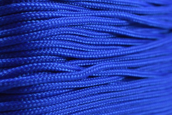95 Cord Royal Blue Type 1 Paracord 100 Feet on Plastic Winder 1/16 Thick  Bored Paracord Brand 