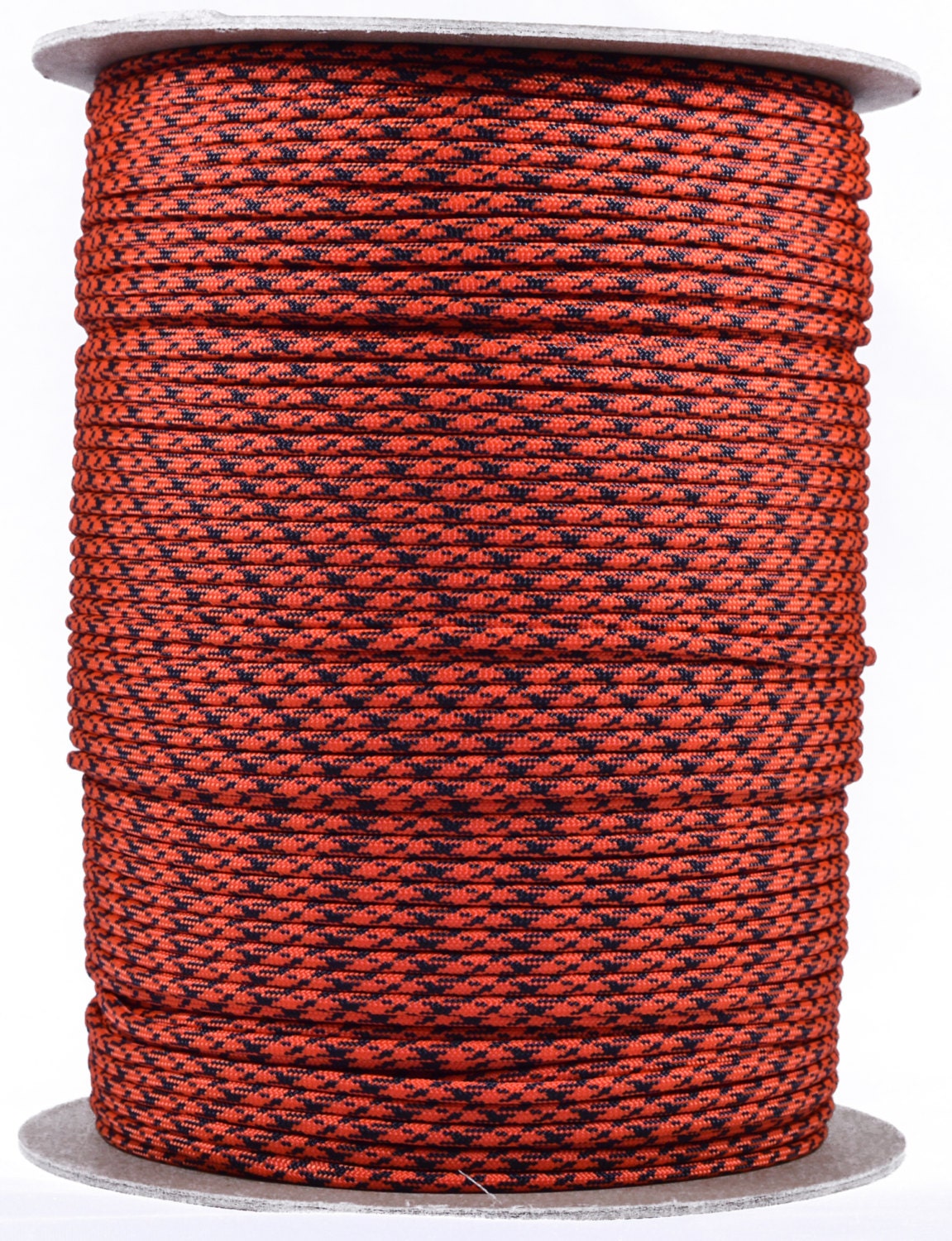 Neon Orange Camo 1000 Foot Spool 550 Paracord for Paracord Crafts Made in  the United States 