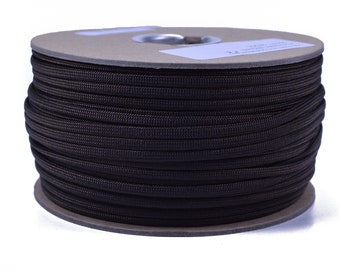 Acid Brown - 250 Foot Spool - 550 Type III 7 Strand Commercial Paracord for Paracord Crafts - Made in the United States