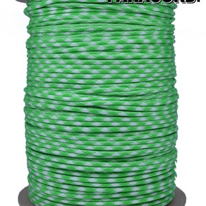 Green Valley - 1000 Foot Spool - 550 Paracord for Paracord Crafts - Made in the United States